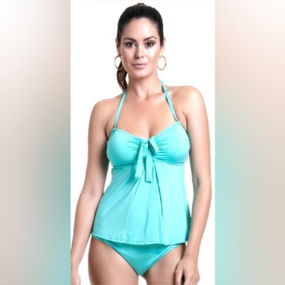 COLE OF CALIFORNIA - Bandeau Tankini Swim Top